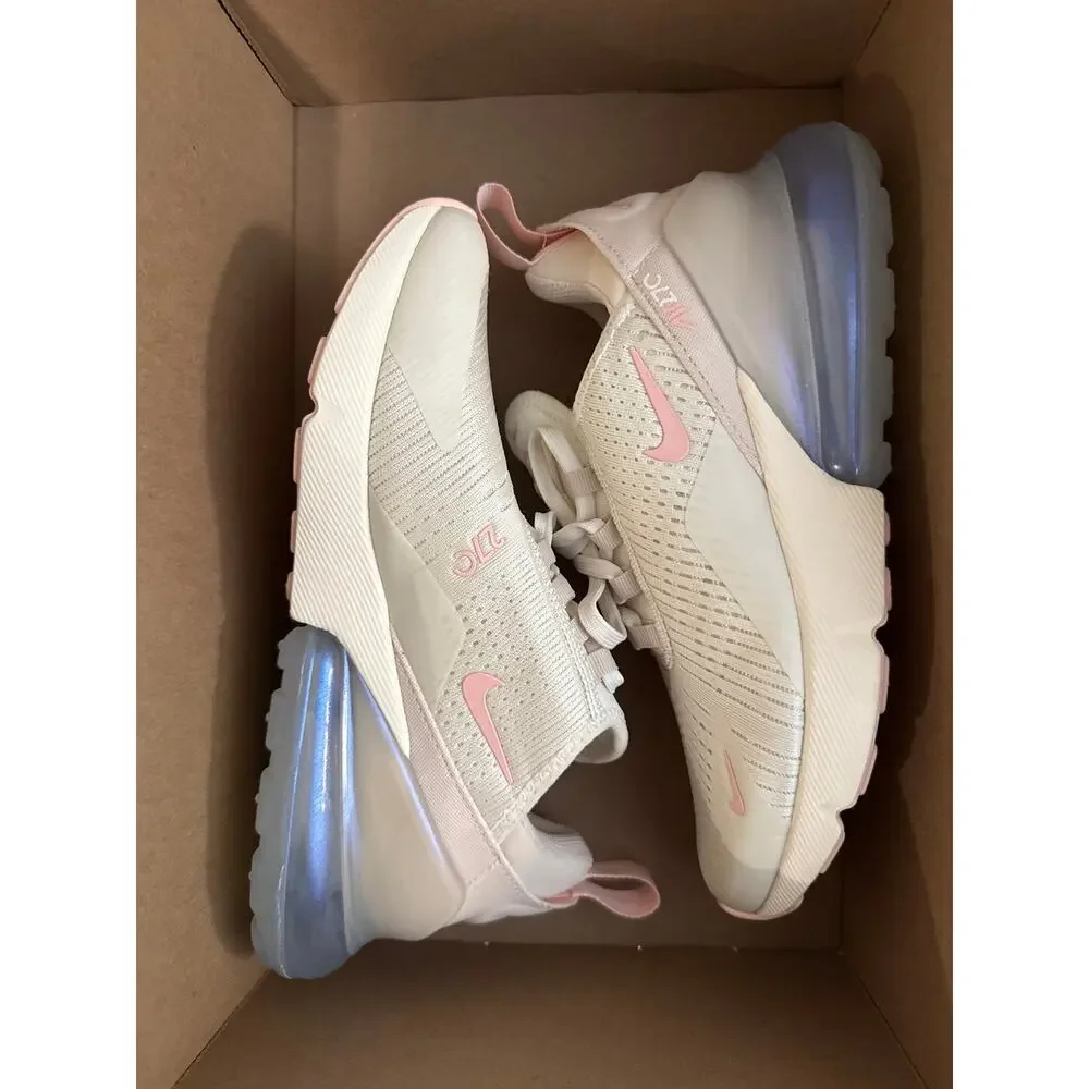NEW Nike Air Max 270 Beige White IH5966-001 Womens Size 6.5 Sneakers